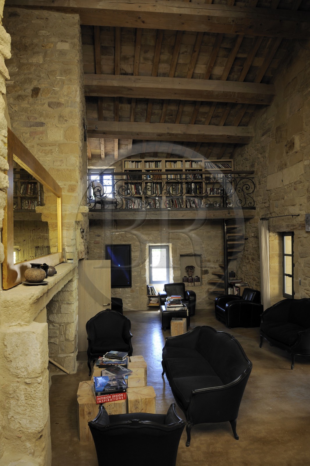 France, Gard (30), région du Pays d'Uzège, chambres d'hôtes de luxe le Clos du Léthé au hameau de Saint-Médiers à Montaren et Saint-Médiers