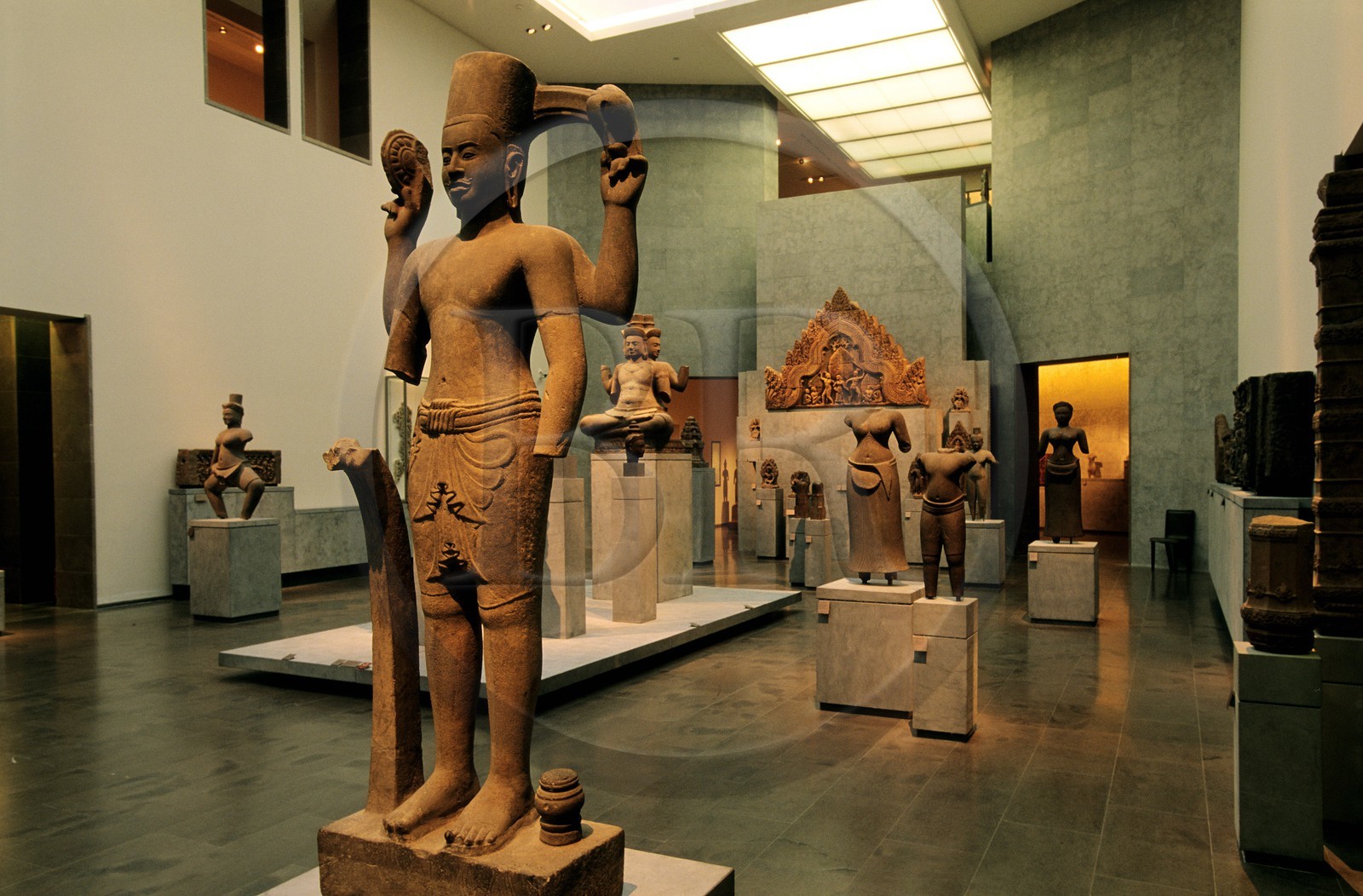 France, Paris (75), le musée national des Arts asiatiques Guimet, demander autorisation avant publication