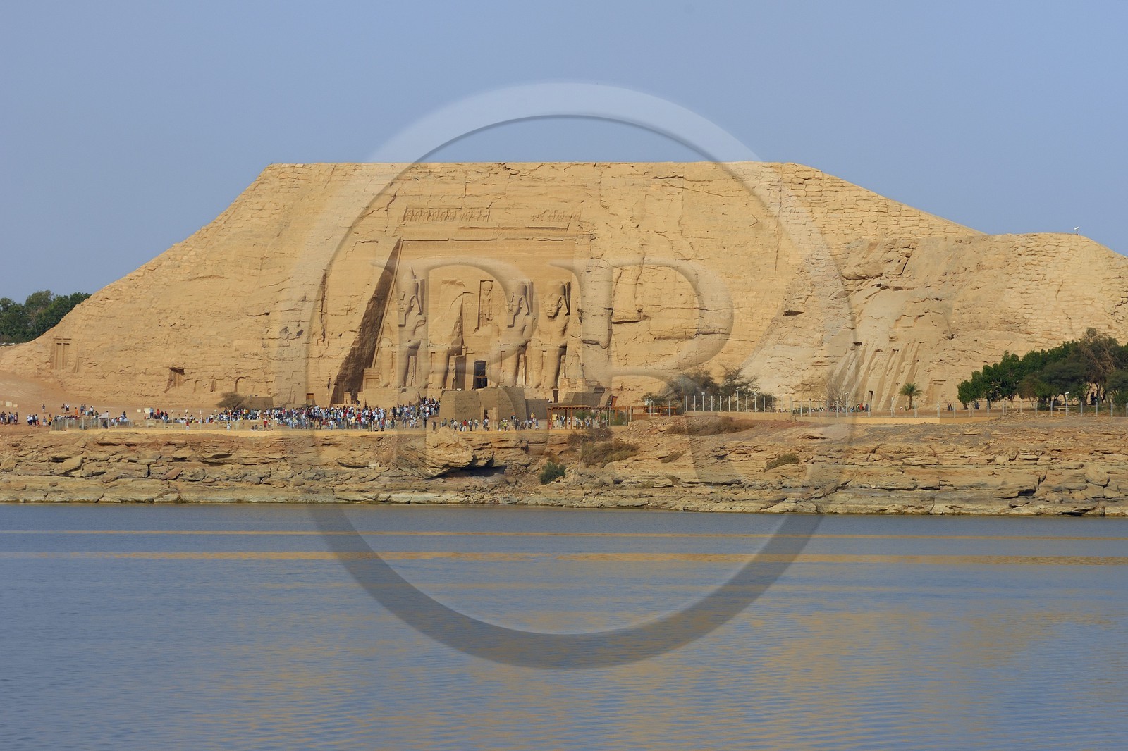 Egypte, Haute Egypte, Nubie, Abou Simbel, site classé Patrimoine Mondial de l'UNESCO, temple de Ramsès II