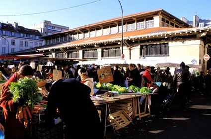 France, Paris (75), marché d'Aligre, place d'Aligre