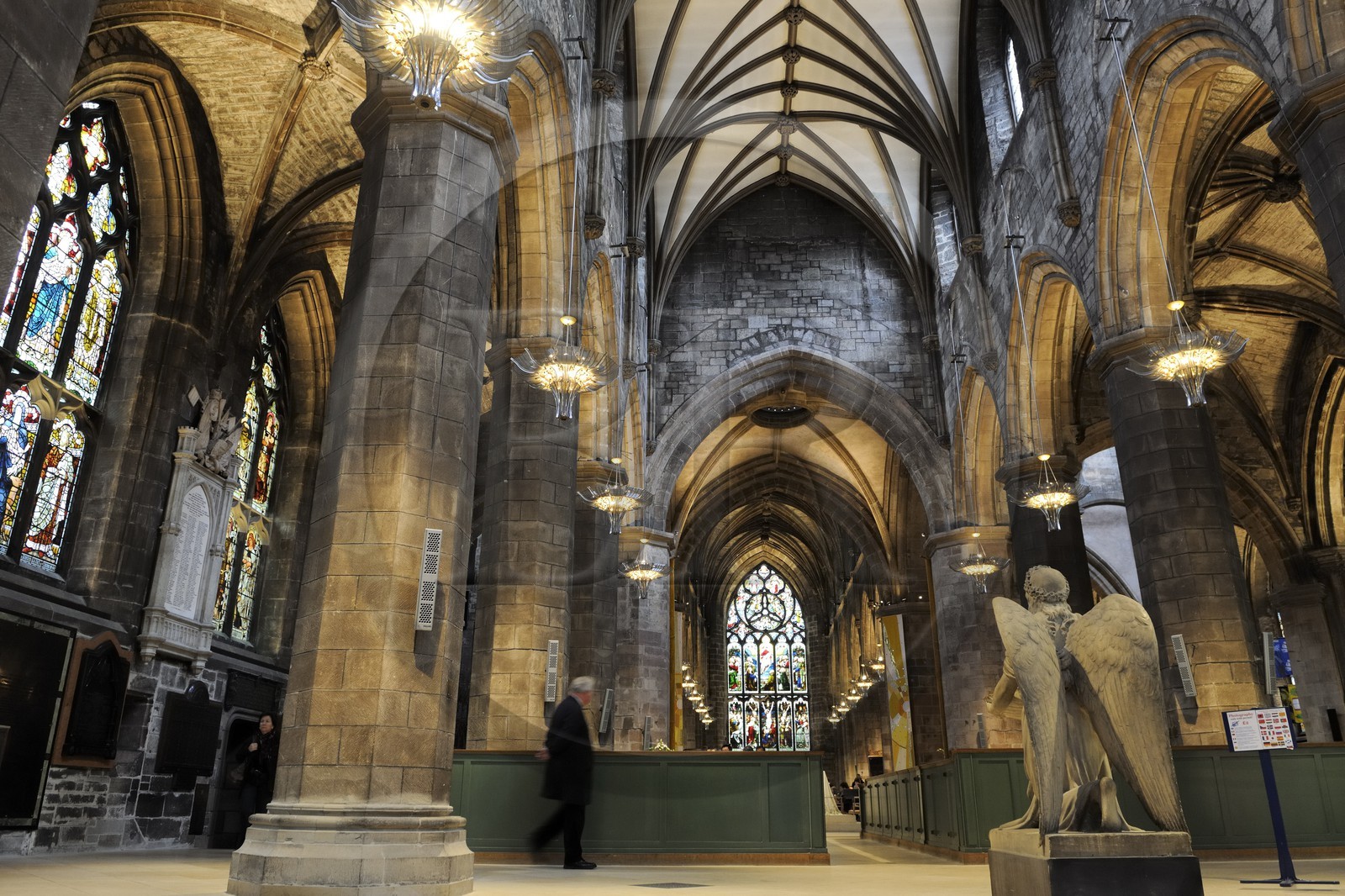 Royaume-Uni, Ecosse, Edimbourg, The Royal Mile, Saint Giles Cathedral