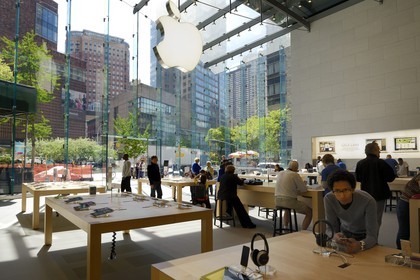 Etats-Unis, New York, Manhattan, Apple Store sur Broadway