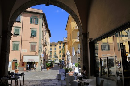 Italie, Toscane, l’Ile d’Elbe, Portoferraio, la Porte de la Mer (Porta a Mare)