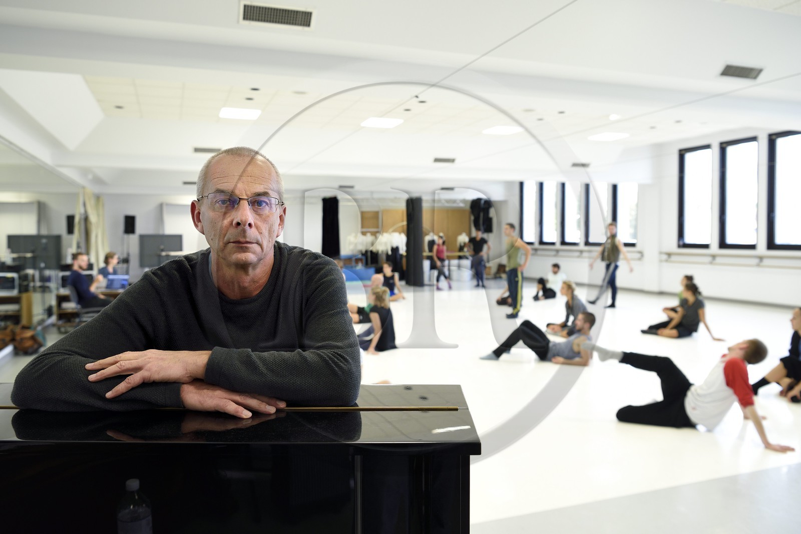 France, Pyrénées-Atlantiques (64), Pays-Basque, Biarritz, Palais des festivals et des congrès La Gare du Midi, Thierry Malandain directeur-chorégraphe du Malandain Ballet Biarritz
