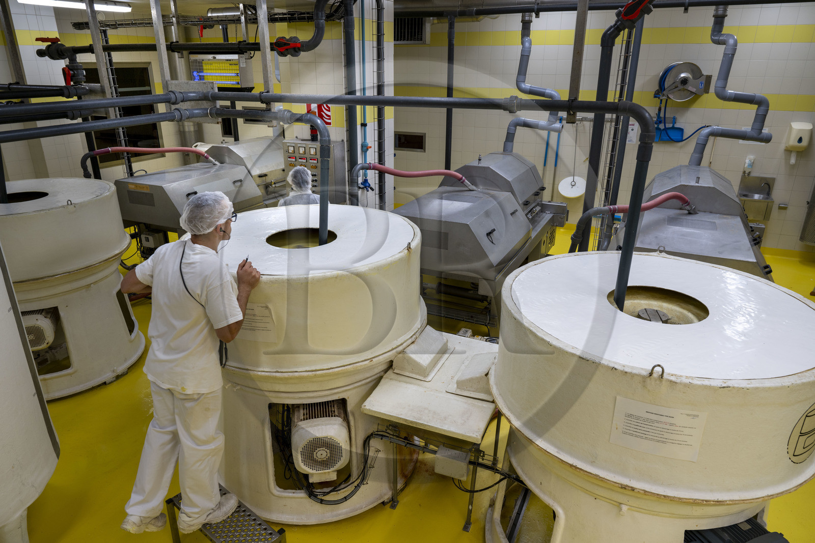 France, Cote d'Or, Climats terroirs of Burgundy listed as World Heritage by UNESCO, Beaune, the Fallot mustard factory, production workshops