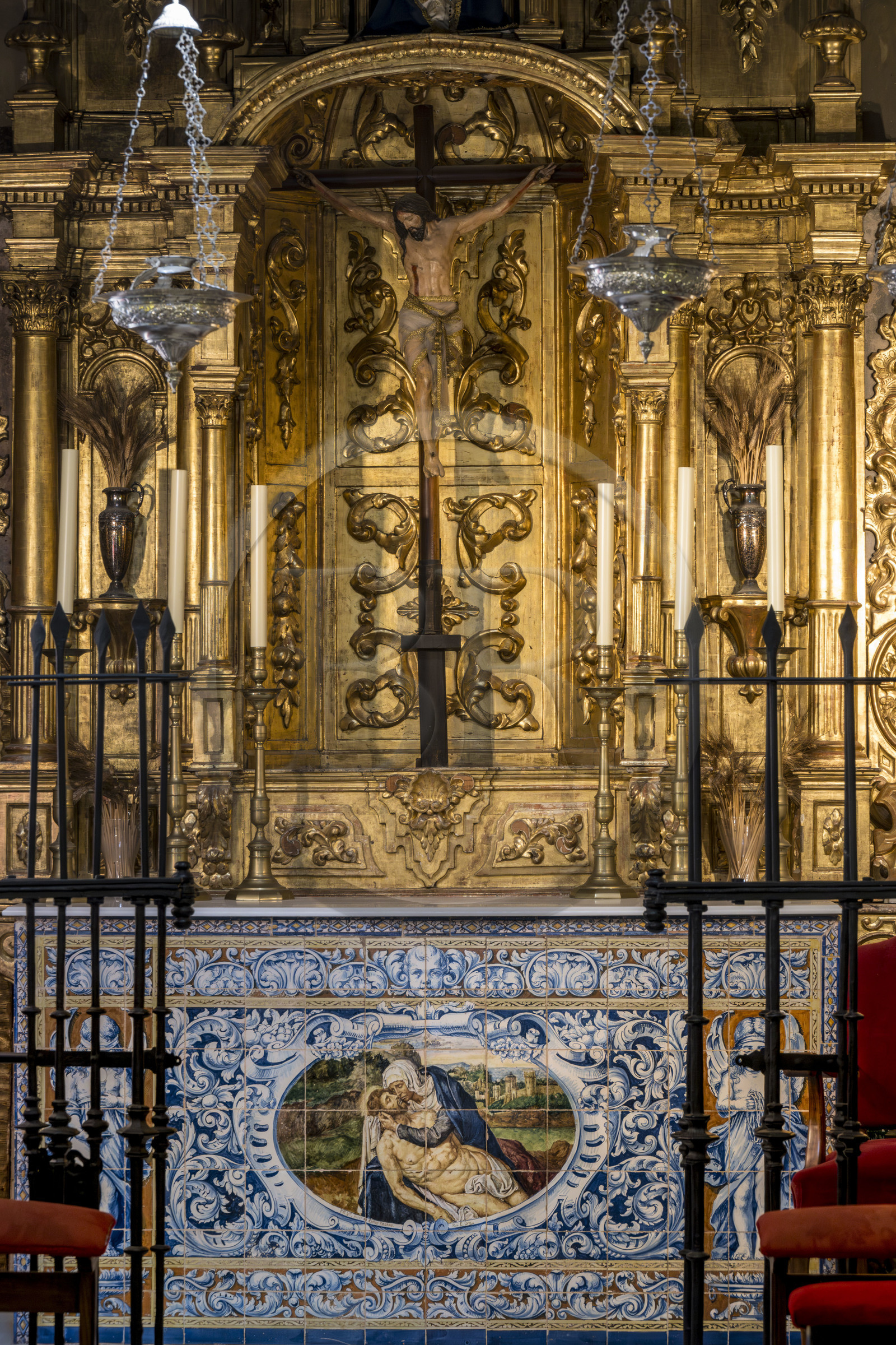 Espagne, Andalousie, Séville, quartier d'Alfalfa, Chapelle des Abandonnés (Capilla de los Desamparados) dans la calle Cordoba