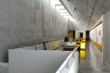 France, Manche (50), Avranches, le Scriptorial (musée des manuscrits du Mont Saint-Michel) -  - France, Manche, Avranches, the Scriptorial, Mont Saint Michel Manuscripts Museum