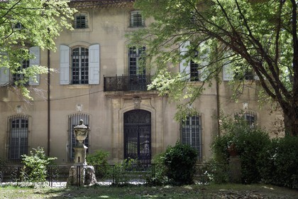 France, Bouches-du-Rhône (13), Aix en Provence, maison de la famille Cézanne au Jas de Bouffan