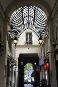 France, Paris (75), le passage Vendome est un passage couvert entre la place de la République au nord et la rue Béranger au sud