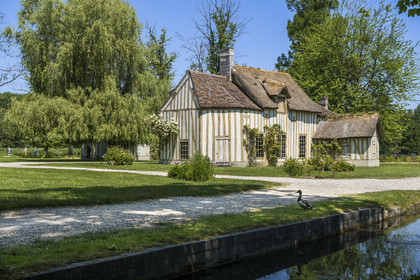 France, Oise, Chantilly, the castle of Chantilly, the Hamlet in the park of the Domaine