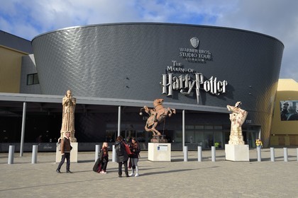 Royaume-Uni, Hertfordshire, Leavesden, Leavesden Film Studios, Harry Potter Studio Tour London présente les coulisses du tournage des 8 films de Harry Potter