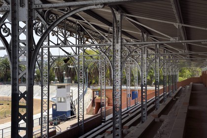 Morocco, Casablanca, the velodrome and Mullingar Greyhound stadium with Eiffel structure