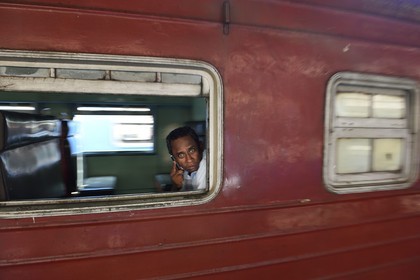 Sri Lanka, Colombo, gare centrale du Fort