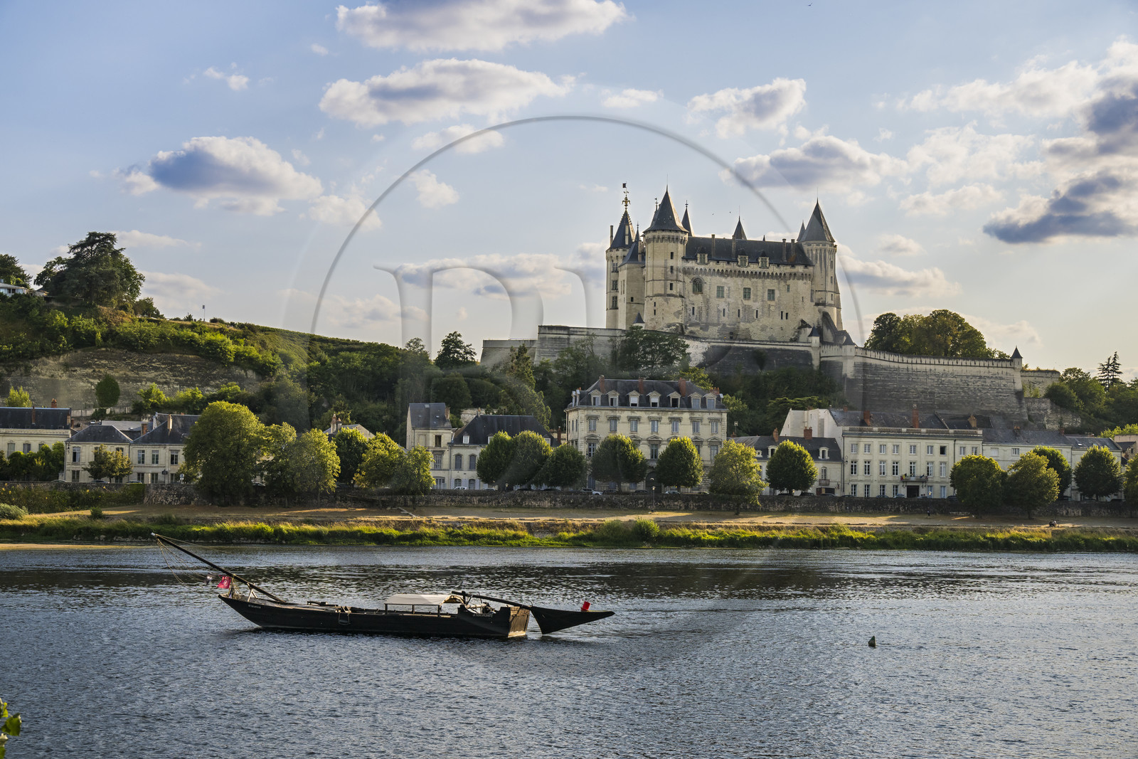 France, Maine-et-Loire (49), vallée de la Loire classée au Patrimoine Mondial par l'UNESCO, Saumur
