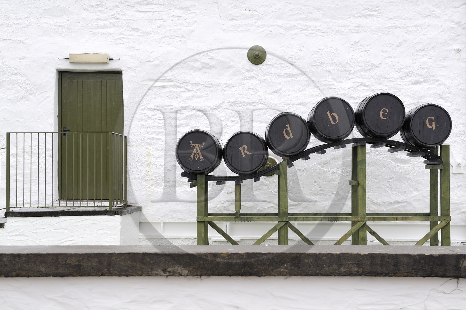 Royaume-Uni, Ecosse, Hébrides intérieures, Ile de Islay, Port Ellen, distillerie de whisky Ardbeg