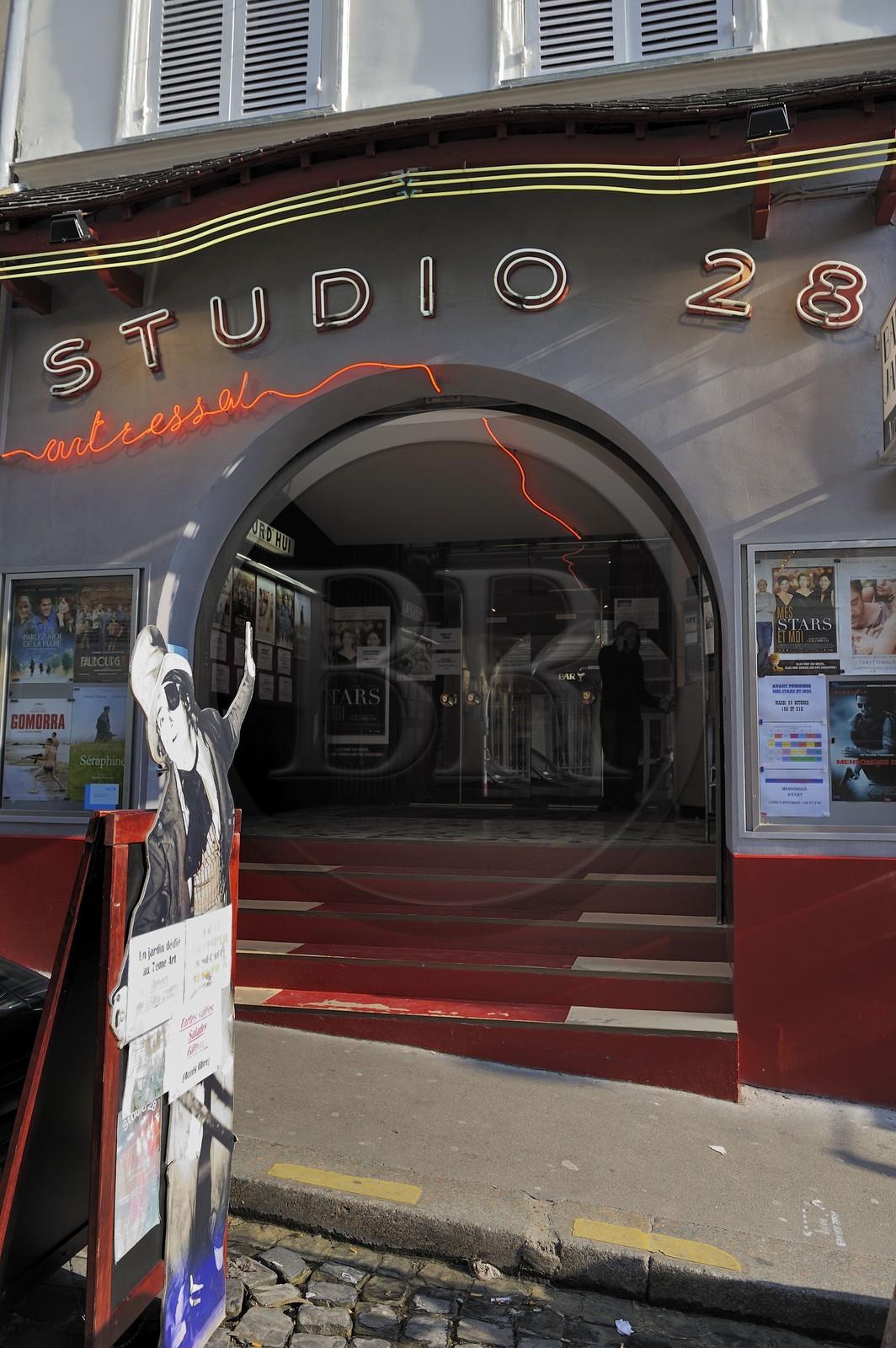 France, Paris (75), la Butte Montmartre, le cinema studio 28