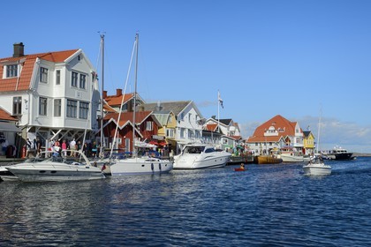 Sweden, Västra Götaland, Smögen harbour