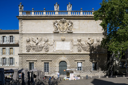 France, Vaucluse, Avignon, place du Palais, Hotel des Monnaies (Mint) (17th century)