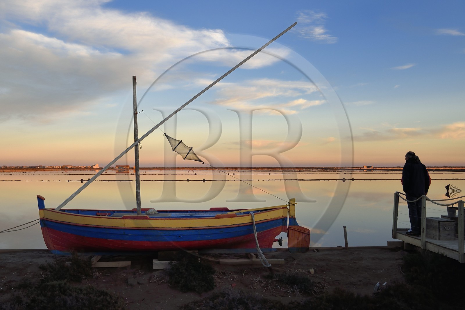 France, Aude (11), Narbonne, les Corbières, Gruissan, Les Salins à La Cambuze du Saunier