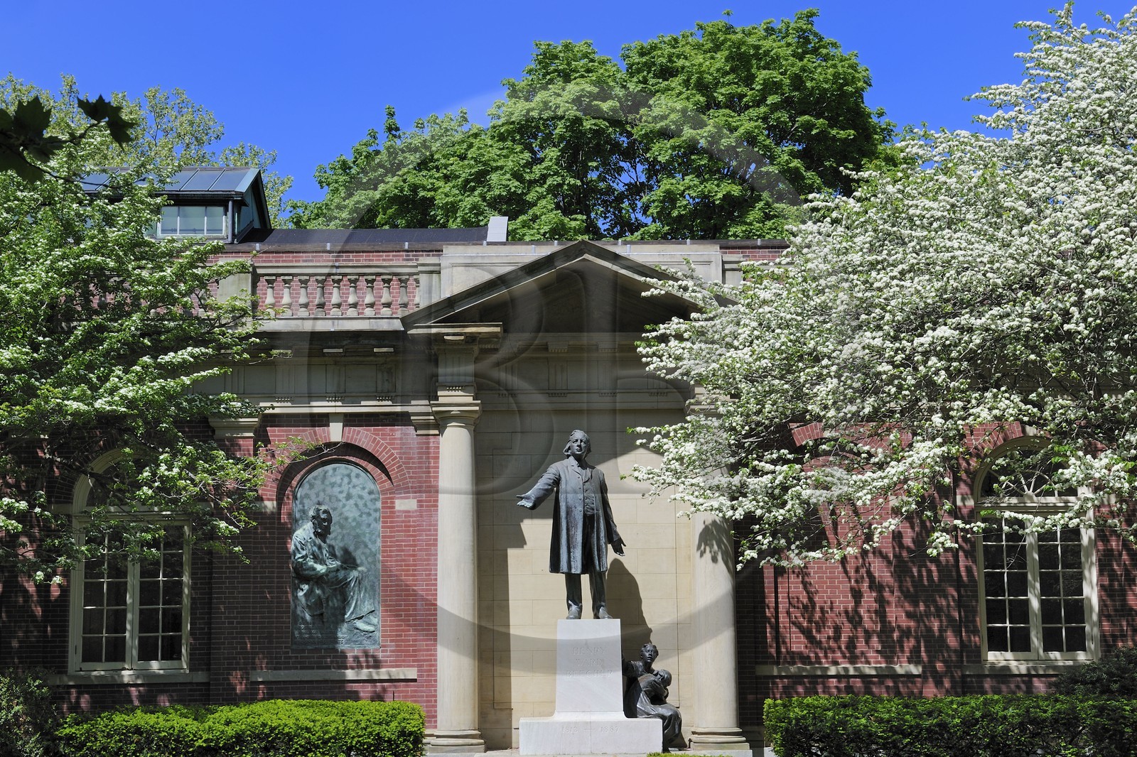 Etats-Unis, New York, Brooklyn Heights, Plymouth Church of the pilgrims