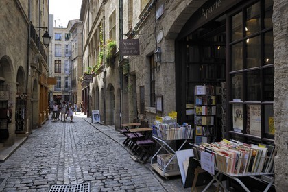 France, Hérault (34), Pézenas, vieille ville, rue de la Foire
