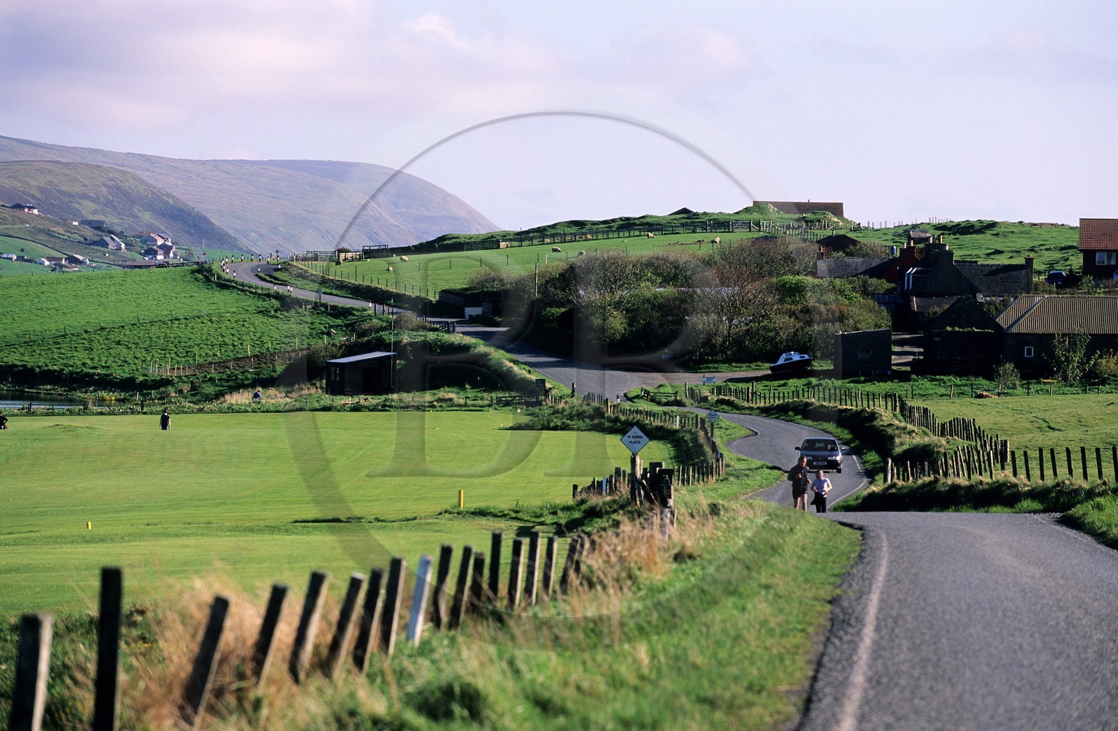 United Kingdom, Scotland, Shetland islands, Mainland, Loch of Tingwall