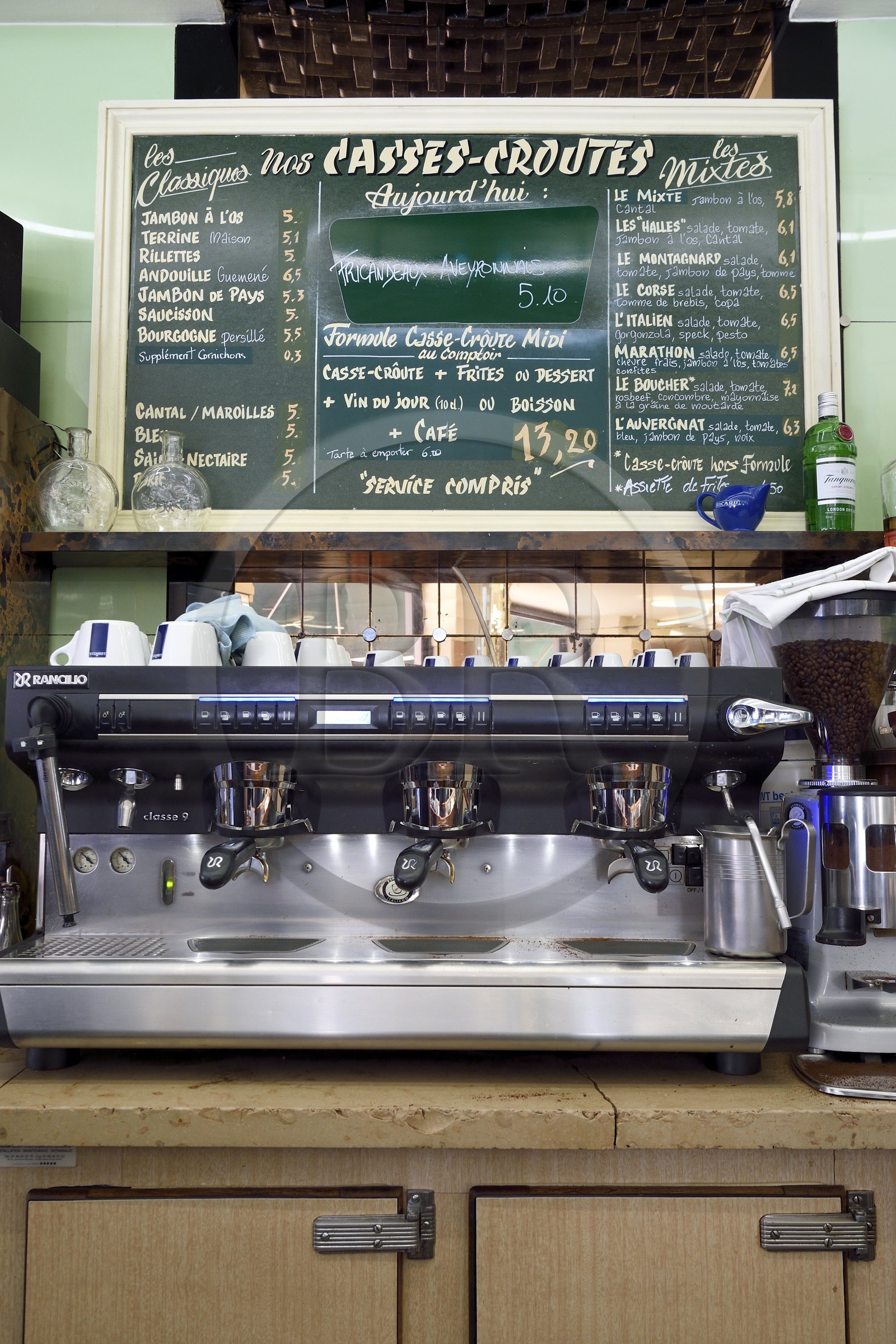 France, Paris, the Bistrot Des Halles