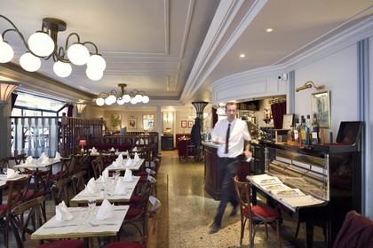 France, Seine Maritime, Rouen, the Brasserie Paul on place de la Cathedrale