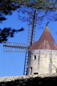 France, Bouches-du-Rhône (13), Fontvieille, moulin de Daudet