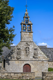 France, Côtes d'Armor (22), Ploubazlanec, hameau de Pors-Even, chapelle de Perros-Hamon citée dans le roman de Pierre Loti Pecheurs d'Islande
