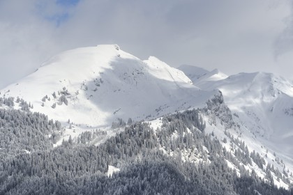 France, Haute-Savoie (74), Avoriaz sur les hauteurs de Morzine