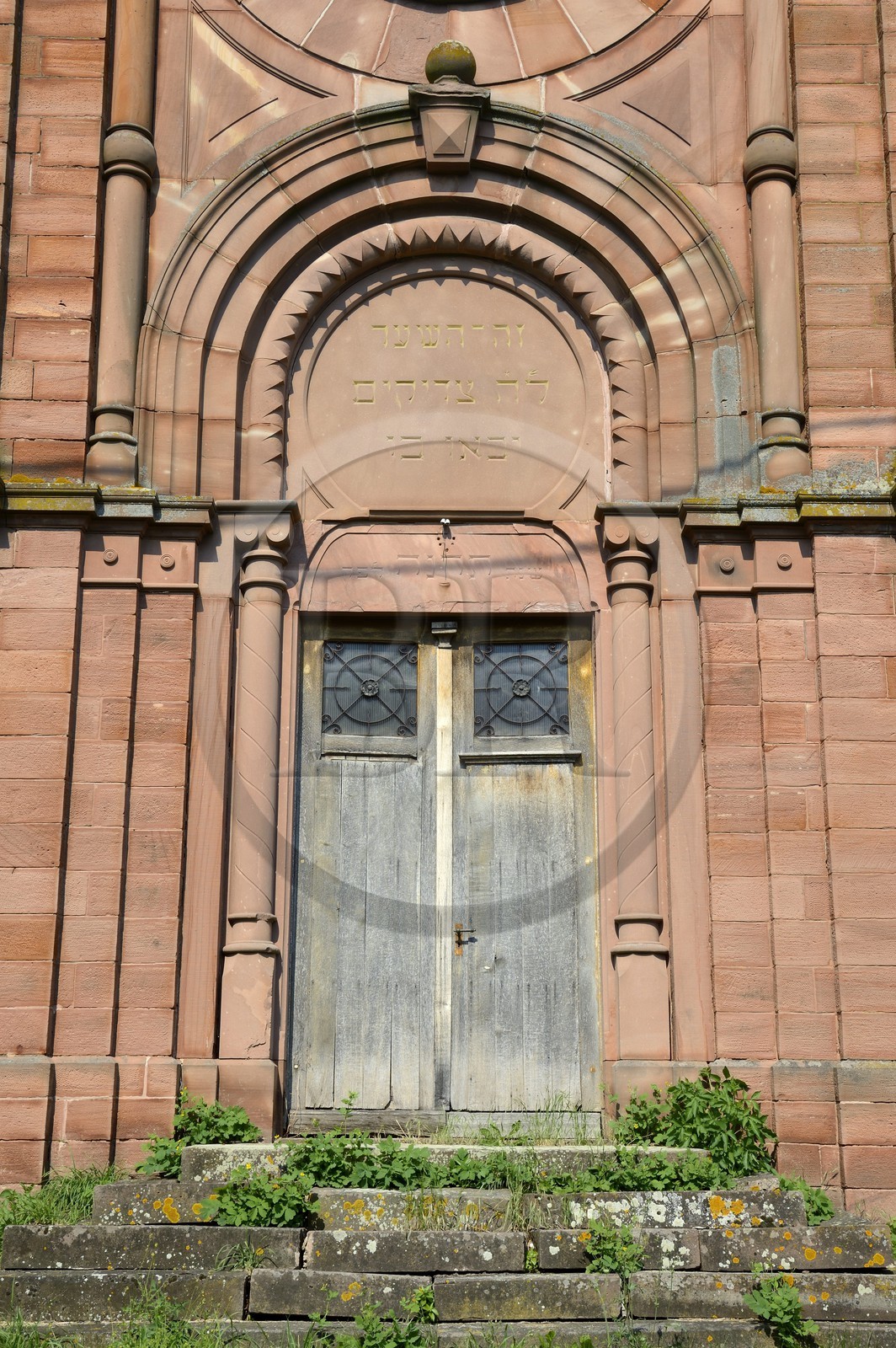 France, Bas-Rhin (67), Balbronn, l'ancienne synagogue