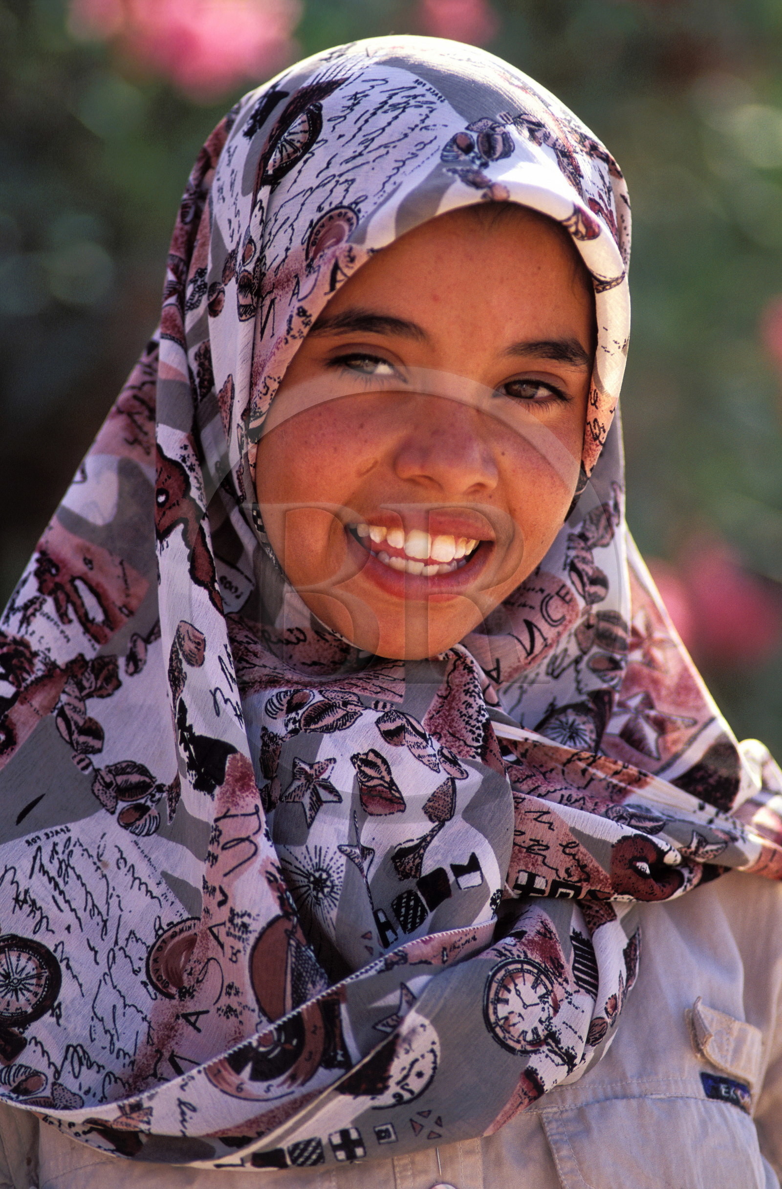 Jordanie, Petra, une jeune bédouine