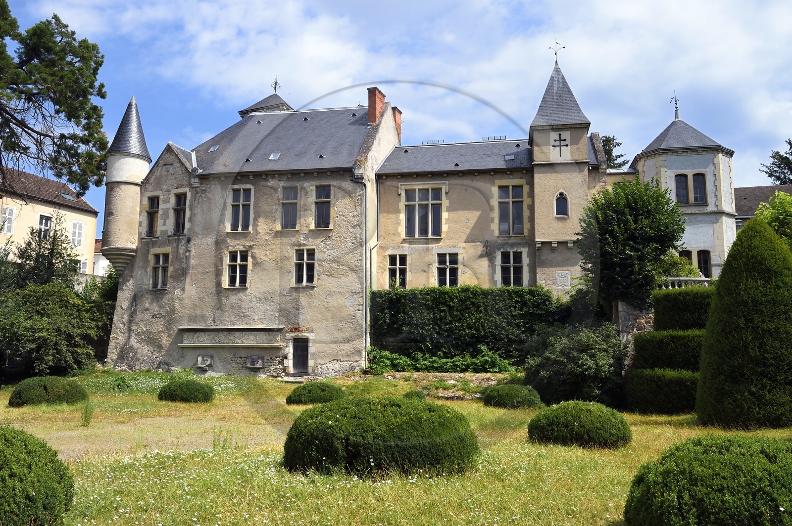 France, Allier (03), Vichy, the Castel Franc, 16th century bailiwick house