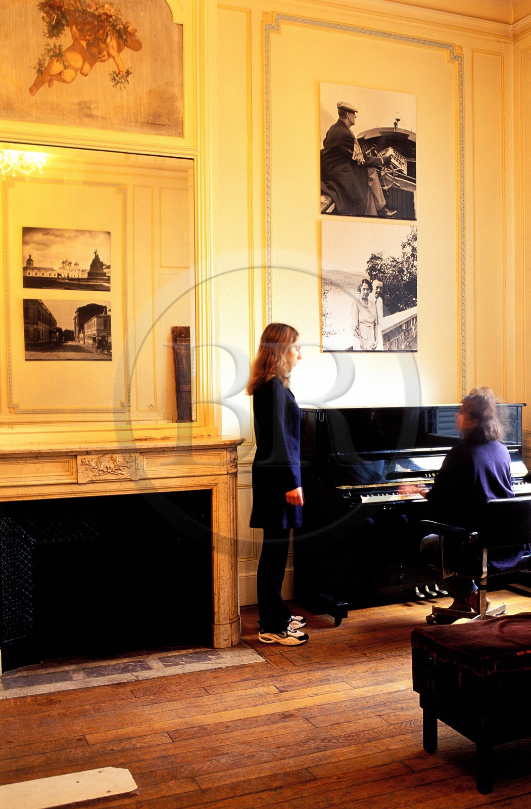 France, Paris (75), l' Institut de musique Rachmaninov, avenue de New York