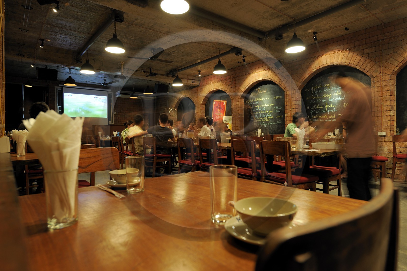 Vietnam, Hanoï, restaurant la coopérative 46 phố An Dương