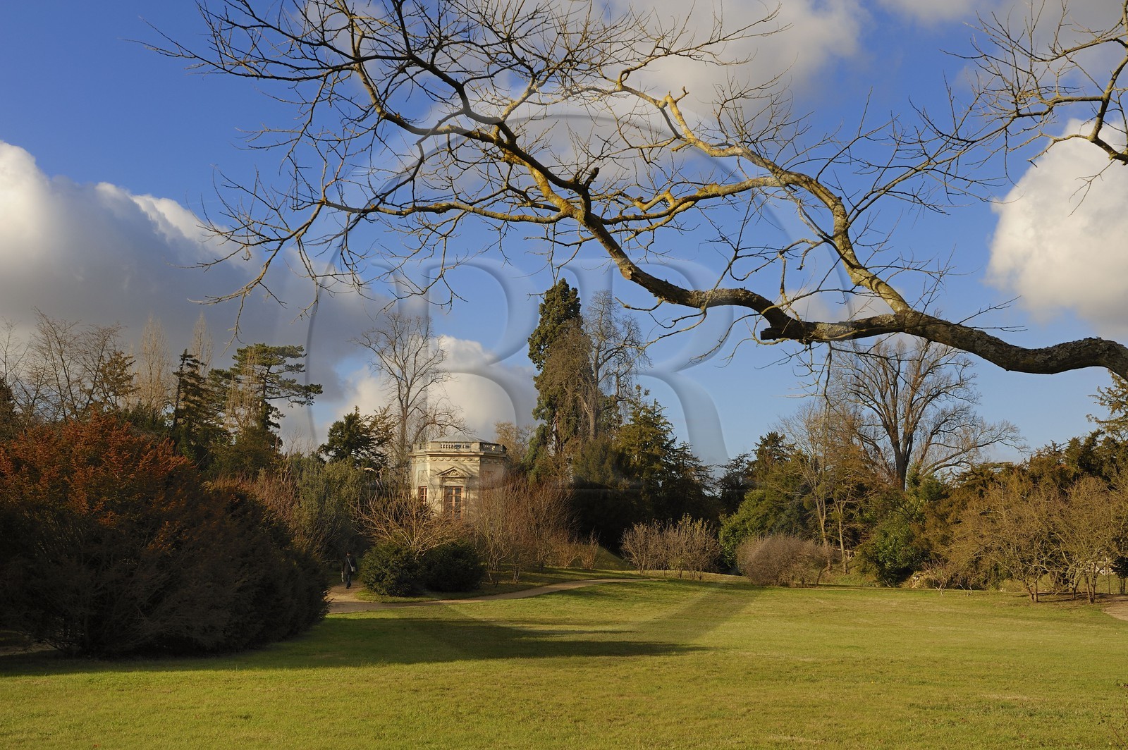 France, Yvelines, Chateau de Versailles, listed as World Heritage by UNESCO, Domaine de Marie Antoinette, the Belvedere at the Petit Trianon also called Music Room