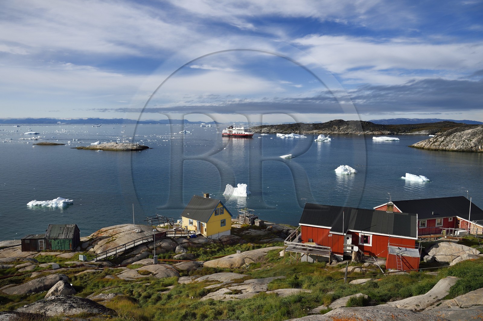 Groenland, cote ouest, baie de Disko, Ilulissat,