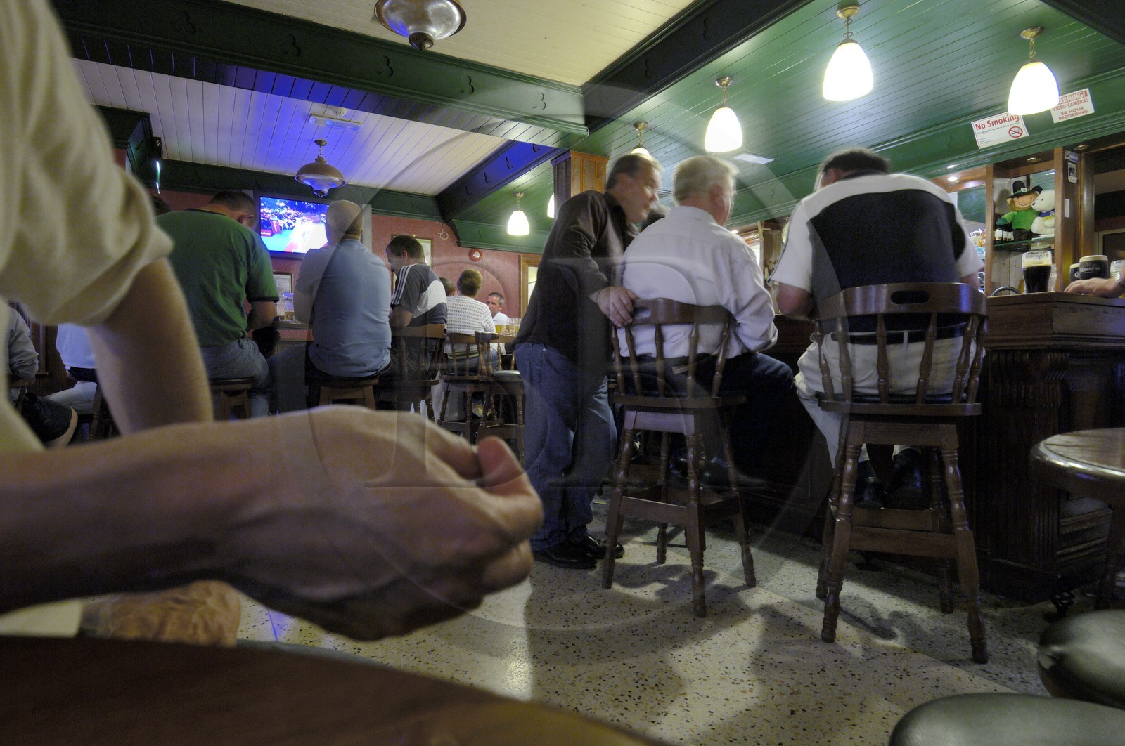 Irlande, Co.Kildare, Maynooth, le pub Brady's