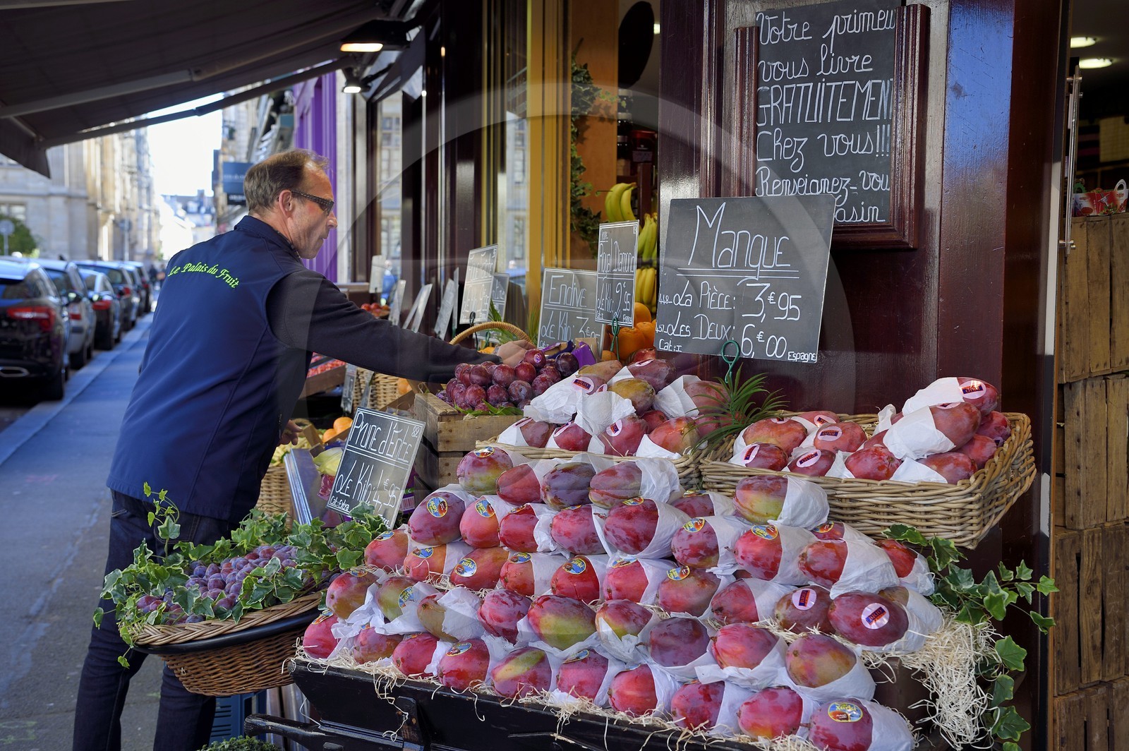 France, Seine-Maritime (76), Rouen, le Palais du Fruit rue Rollon