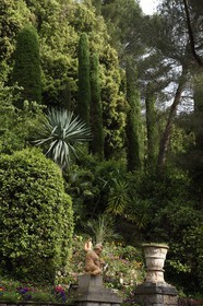 France, Alpes-Maritimes (06), Cannes, jardins de la villa Domergue