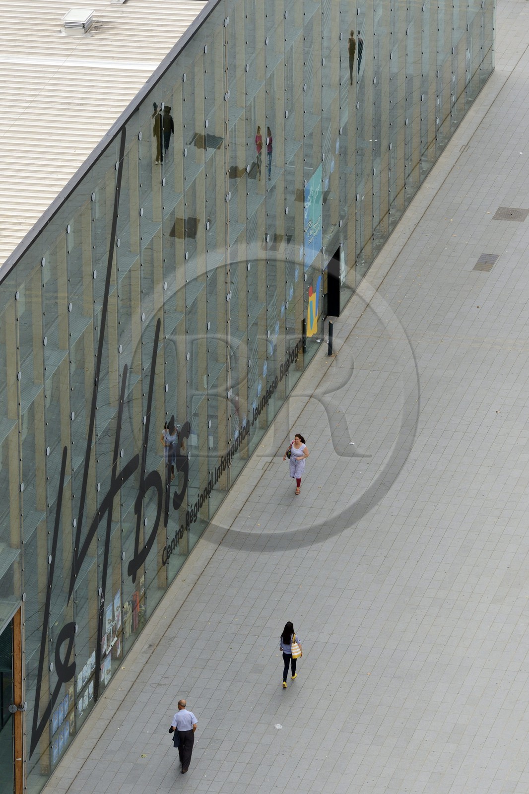 France, Ille-et-Vilaine (35), Rennes, le 4 bis qui abrite le CRIJ Bretagne (Site Régional Information Jeunesse Bretagne)