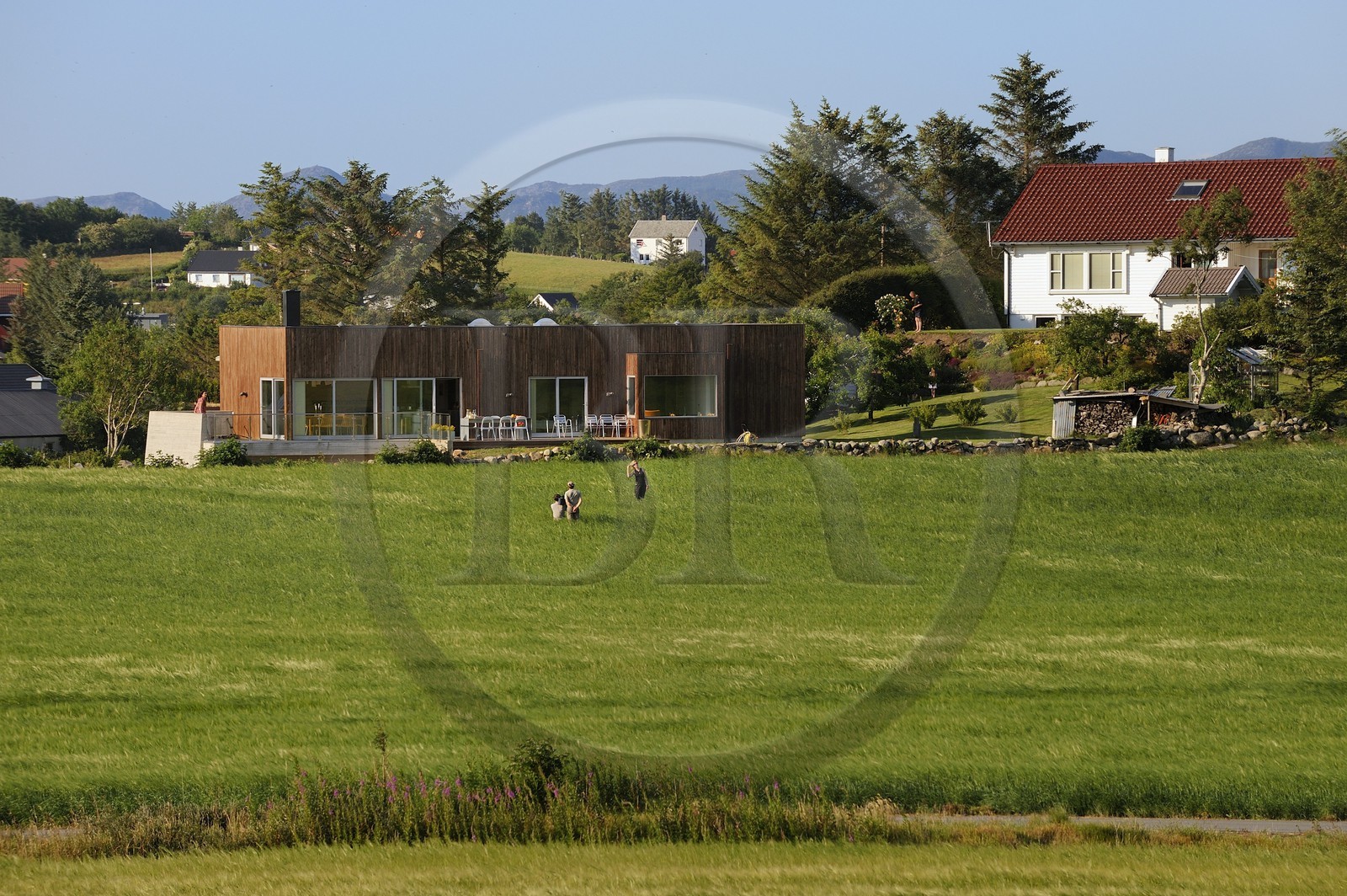 Norway, Rogaland County, surroundings of Stavanger, Jan Storksen Norwegian designer's house
