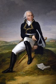 France, Bas-Rhin (67), Strasbourg, Musée historique de la ville de Strasbourg, François-Christophe Kellermann né à Strasbourg fut en 1792 le vainqueur de Valmy, Maréchal de France sous Napoléon, peinture de Lucile Foullon-Vachot