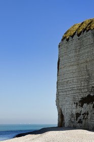 France, Seine-Maritime, Cote d'Albatre (Alabaster Coast), Pays de Caux, Veulettes sur Mer, Paluel beach