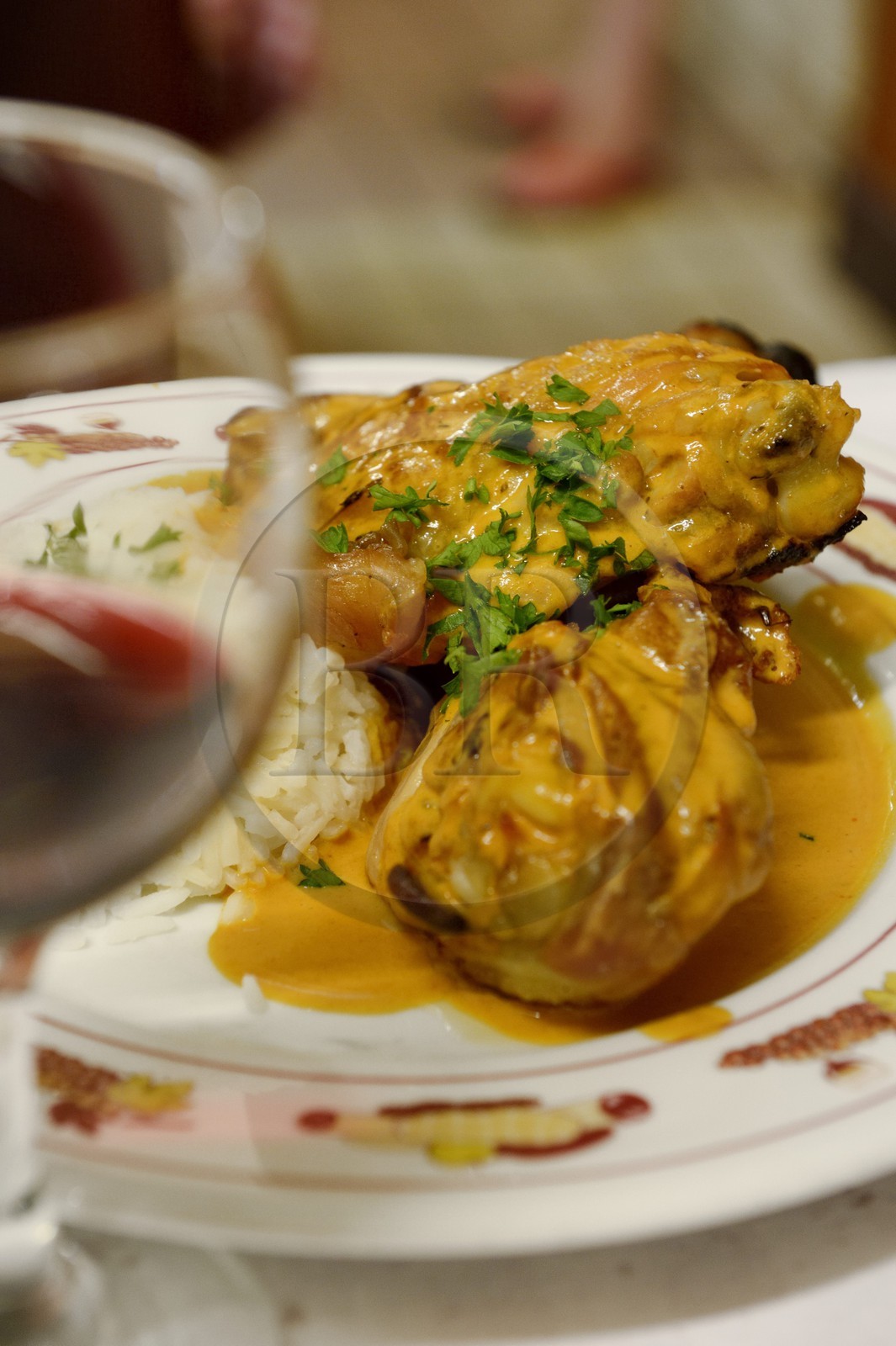France, Rhone, Lyon, historical site listed as World Heritage by UNESCO, Bouchon Lyonnais (typical and traditional restaurant of Lyon) the Cafe des Federations in Rue Major Martin