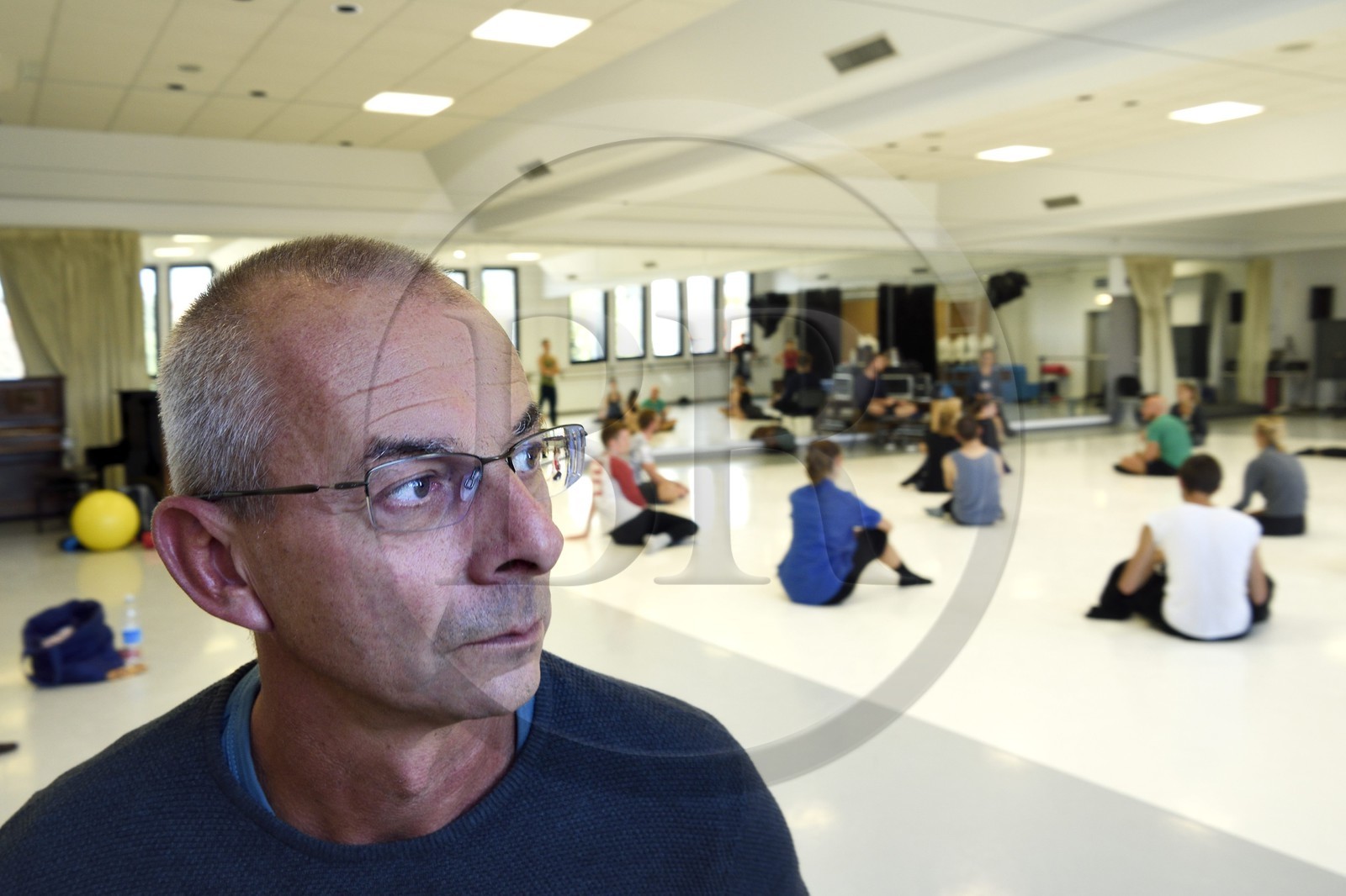 France, Pyrenees Atlantiques, Basque Country, Biarritz, Palais des Festivals et des Congrès (Palace of Festivals and Conferences) La Gare du Midi, Thierry Malandain director-choreographer of Malandain Ballet Biarritz
