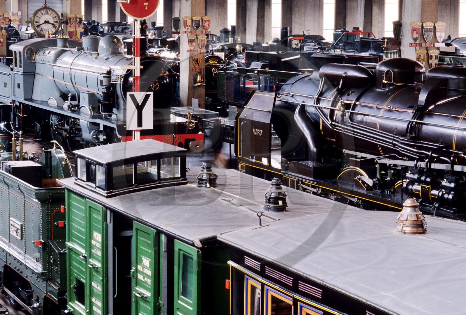 France, Haut-Rhin (68), Mulhouse, le musée français du chemin de fer