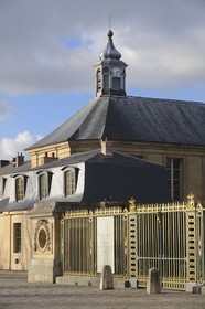 France, Yvelines (78), château de Versailles, classé Patrimoine Mondial de l'UNESCO, le domaine de Marie-Antoinette, le Petit Trianon, la chapelle