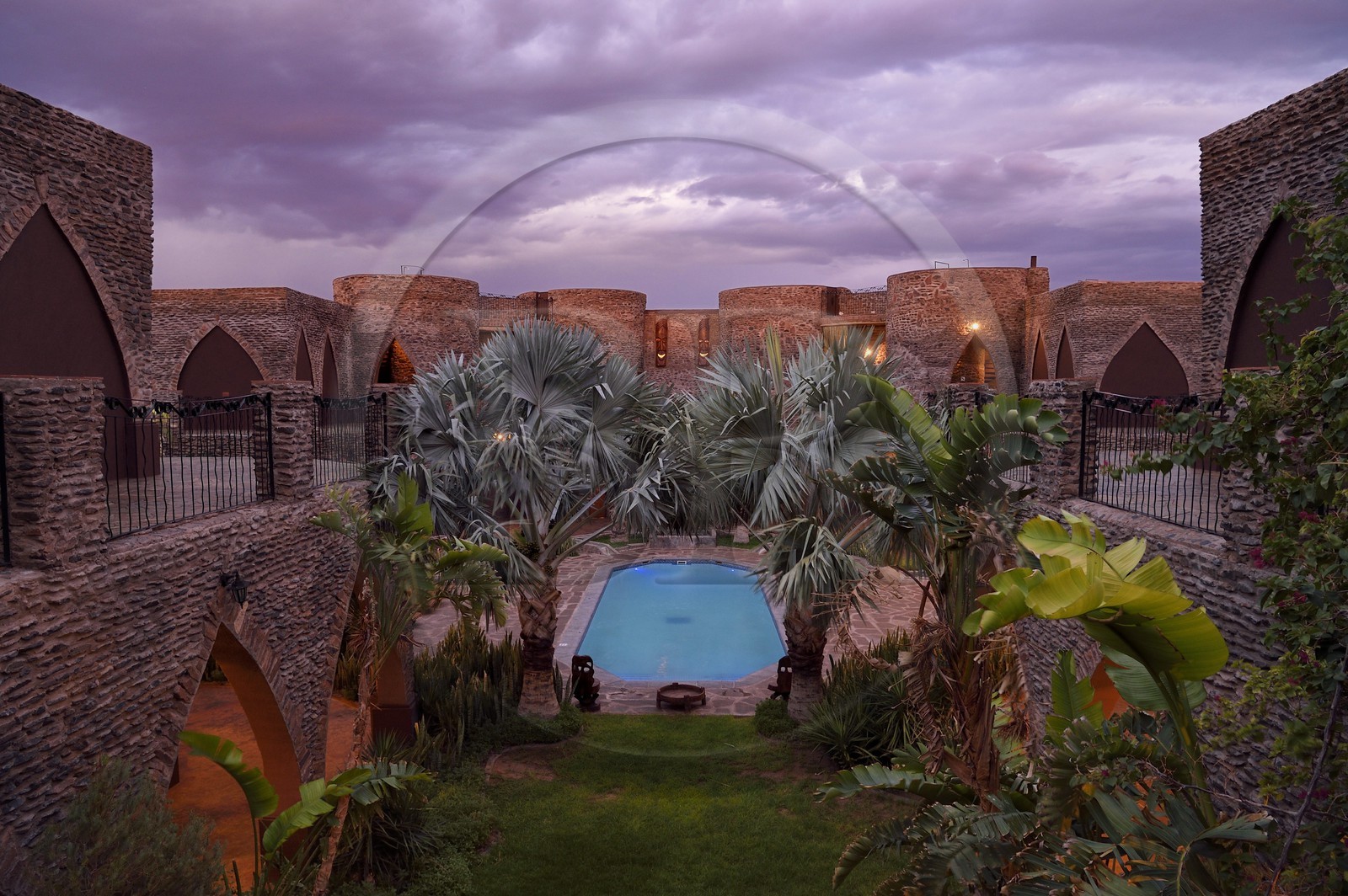 Namibia, Hardap region, Namib Desert East of the Namib Naukluft National Park towards Sossusvlei, the Mirage Resort & Spa
